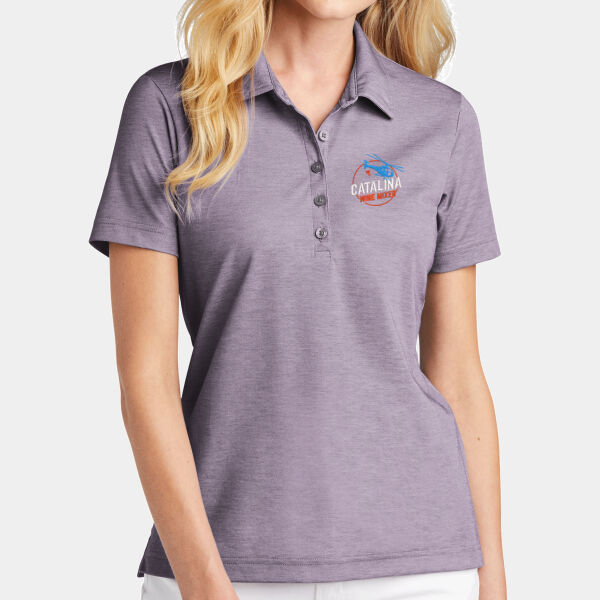 Travis Matthew Ladies Oceanside Heather Polo Thumbnail